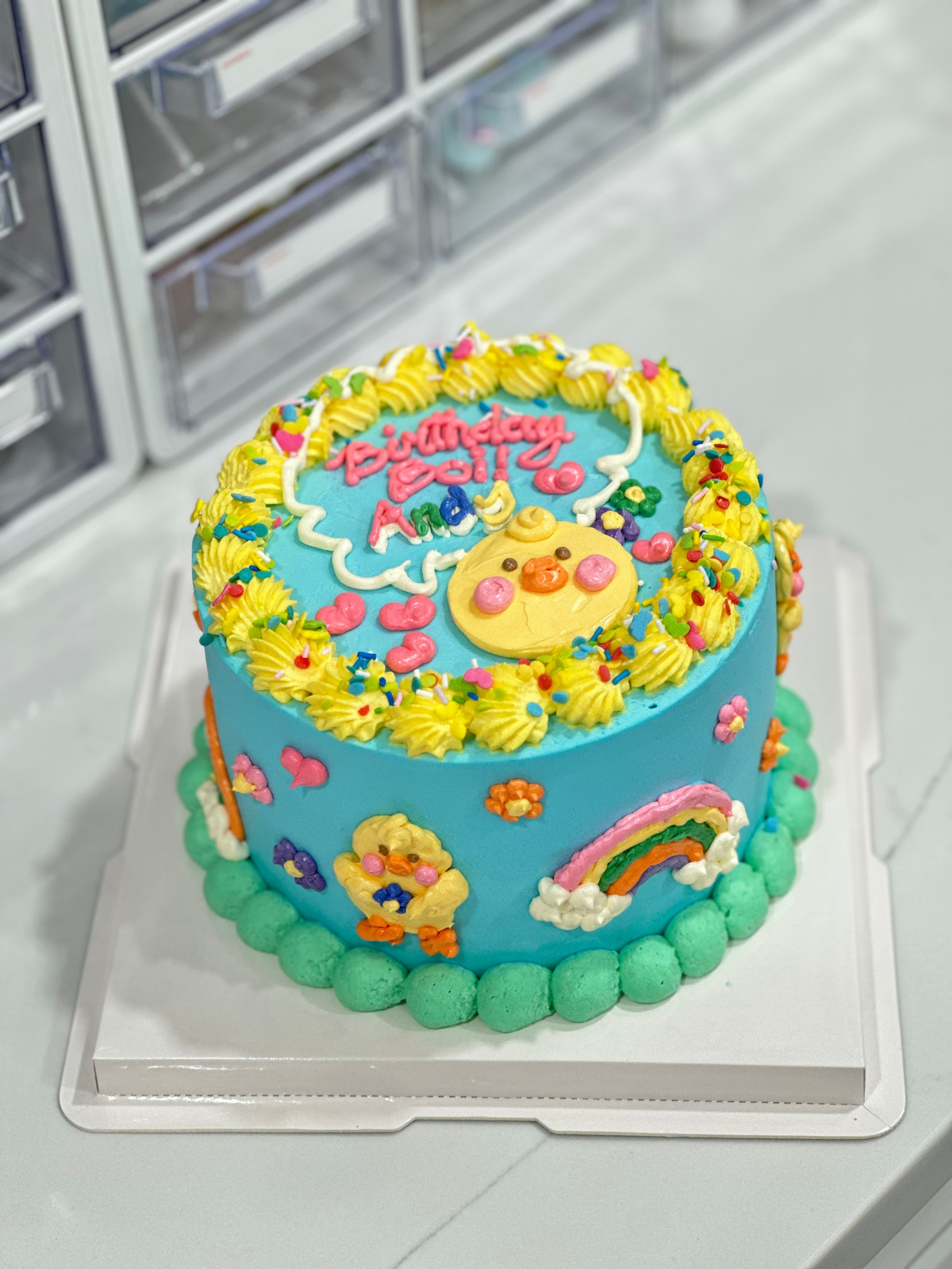 birthday big duck cake